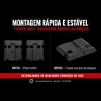 Adaptador Conversor Trilho 11mm 22mm Vector Optics SCRA-06B