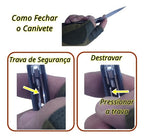 Canivete Xingu Metal Cabo De Alumínio Xv3452 Compacto Bolso