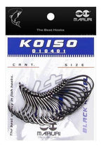 Anzol Koiso No16 Aço Carbono C/ 20 Unidades - Maruri