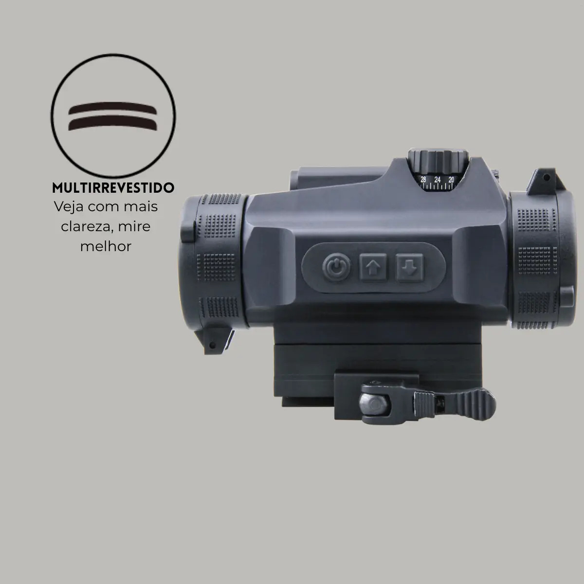 Red Dot Vector Nautilus 1x30 Mount 20mm Rápido Reforçado