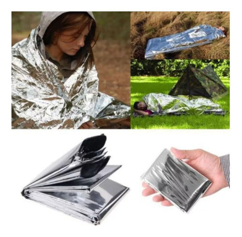 Manta Térmica Aluminizada 2,10 X 1,40 Cobertor Isolante Legendários