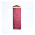 Saco De Dormir Allpa 2 Em 1 Vira Cobertor 220x70cm - Hawapi Cor Vinho Localização Do Zíper Direita