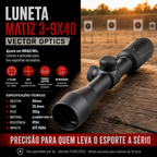 Luneta Vector Optics Matiz 3-9x40 SFP MRAD 1/10 MIL