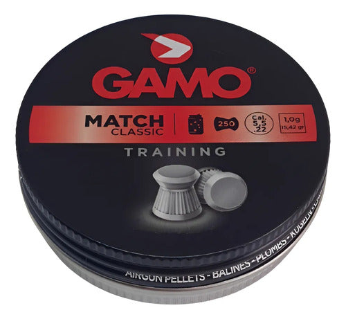 Chumbinho Gamo Match Classic 250 5,5mm 1g .22 Rifle Carabina
