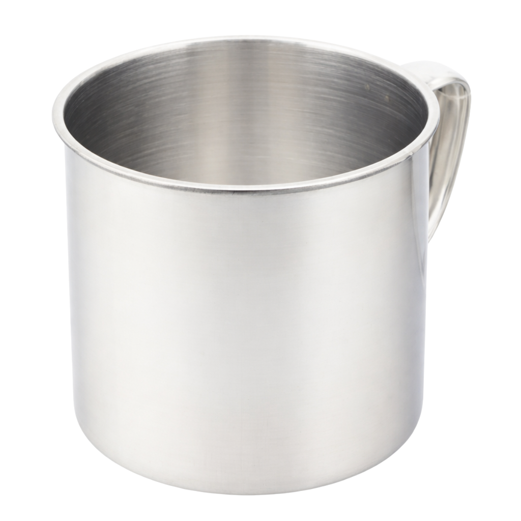 Caneca Alumínio 600ml Ferver Água Camping Trilha Legendários