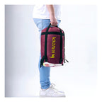 Saco De Dormir Allpa 2 Em 1 Vira Cobertor 220x70cm - Hawapi Cor Vinho Localização Do Zíper Direita