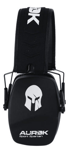 Abafador De Ruídos Aurok Spartan 25db Sport Preto Ajustável