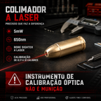 Colimador Laser Vector Optics Vipe Ray 9mm Calibração