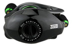 Carretilha Pesca Zeeo E-800 - 8 Rol - Drag:8kg - Rec.:8.1:1 Cor Preto Lado Da Manivela Direito