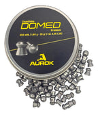 Chumbinho Aurok Premium Domed 6,35mm Precisão 200 Unidades Pressão