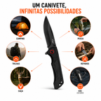 Canivete Xingu Metal Cabo De Alumínio Xv3451 Compacto Bolso
