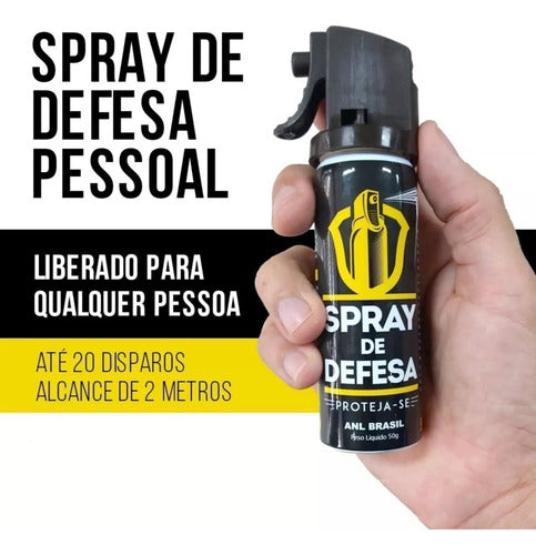 2 Sprays De Gengibre Defesa Pessoal Permitido Ideal Mulheres