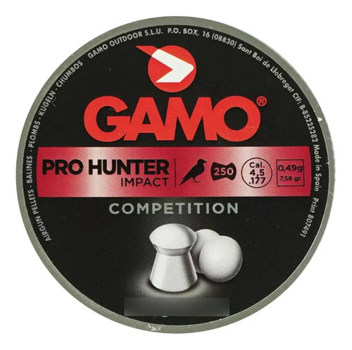 Chumbinho Gamo Pro Hunter Impact Competition 4,5mm 250 Unids