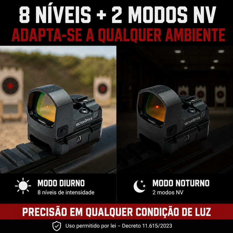 Red Dot Frenzy-S 1x17x24 Sensor Automatic Vector Optics