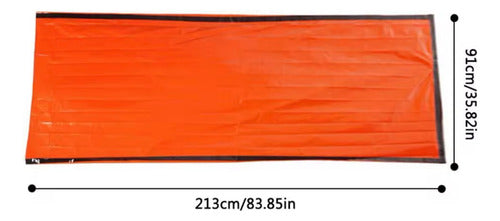 Saco De Dormir Aluminizado Manta Cobertor Térmica Legendário