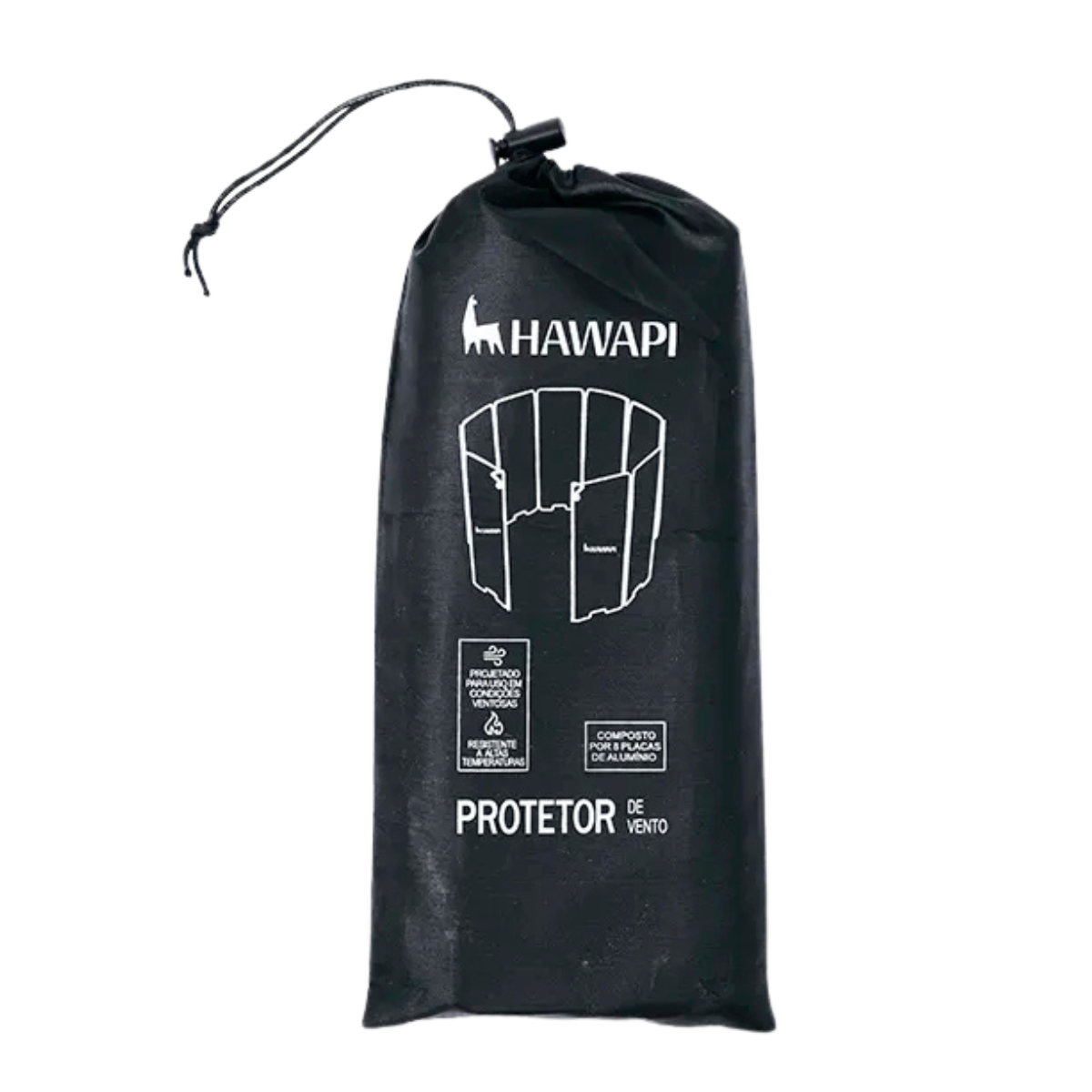 Protetor de Vento Hawapi 10 Placas de Alumínio Ref HWP0009
