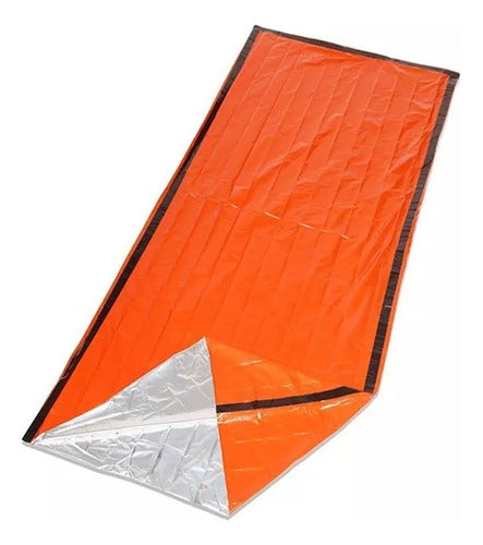 Saco De Dormir Aluminizado Manta Cobertor Térmica Legendário