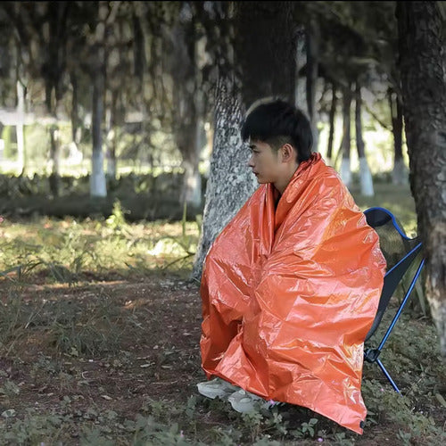 Saco De Dormir Aluminizado Manta Cobertor Térmica Legendário