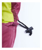 Saco De Dormir Allpa 2 Em 1 Vira Cobertor 220x70cm - Hawapi Cor Vinho Localização Do Zíper Direita