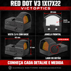 Mira Red Dot Victoptics 1x22 SPX  Vector  22mm RDSL-16
