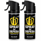 2 Sprays De Gengibre Defesa Pessoal Permitido Ideal Mulheres