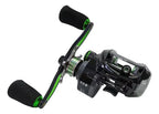 Carretilha Pesca Zeeo E-800 - 8 Rol - Drag:8kg - Rec.:8.1:1 Cor Preto Lado Da Manivela Direito