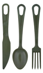 Talheres Articulados 100% Polímero Verde Militar Legendários