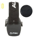 Abafador De Ruídos Aurok Sport Atenuação 25db Tiro Esportivo Cor Preto Preto