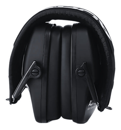 Abafador De Ruídos Aurok Spartan 25db Sport Preto Ajustável