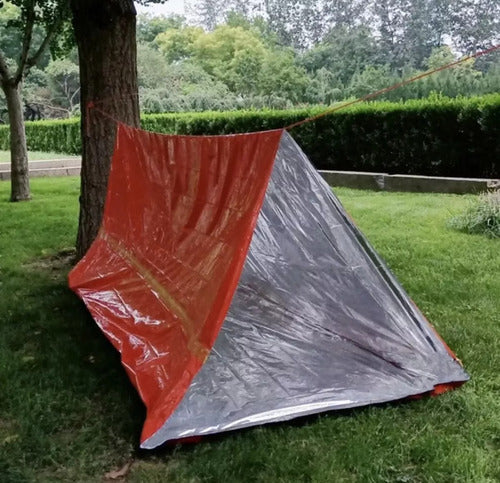 Saco De Dormir Aluminizado Manta Cobertor Térmica Legendário