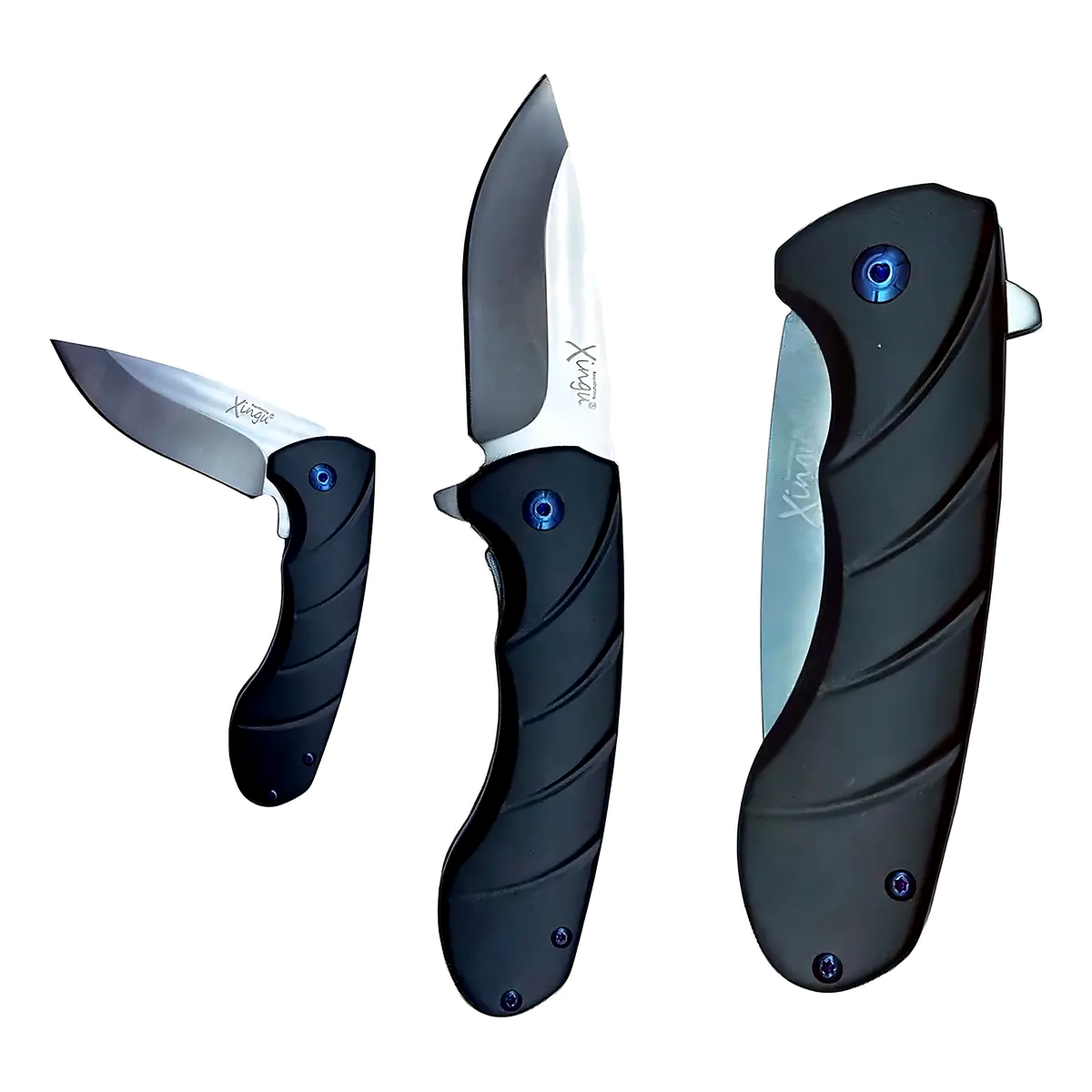 Canivete Xingu Metal Cabo De Alumínio Xv3452 8cm Compacto Bolso