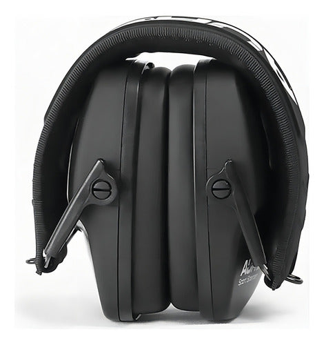 Abafador De Ruídos Aurok Sport Atenuação 25db Tiro Esportivo Cor Preto Preto