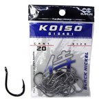 Anzol Maruri Koiso Black Preto N2 - C/20un Piapara Pacu