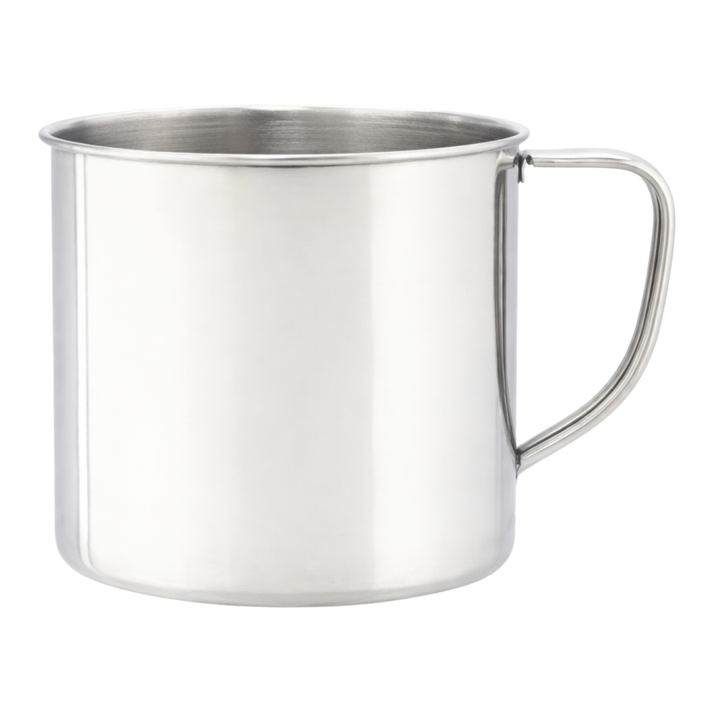 Caneca Alumínio 600ml Ferver Água Camping Trilha Legendários