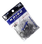 Anzol Maruri Koiso Black Preto N2 - C/20un Piapara Pacu
