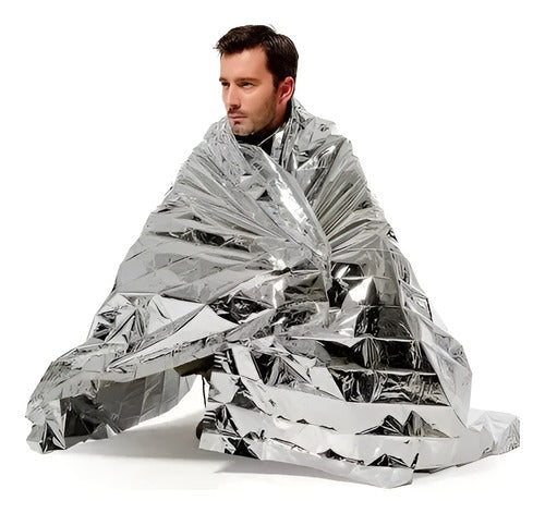 Manta Térmica Aluminizada 2,10 X 1,40 Cobertor Isolante Legendários